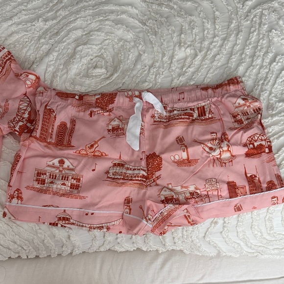Katie Kime Nashville Toile Pajama Set - Picture 3 of 5
